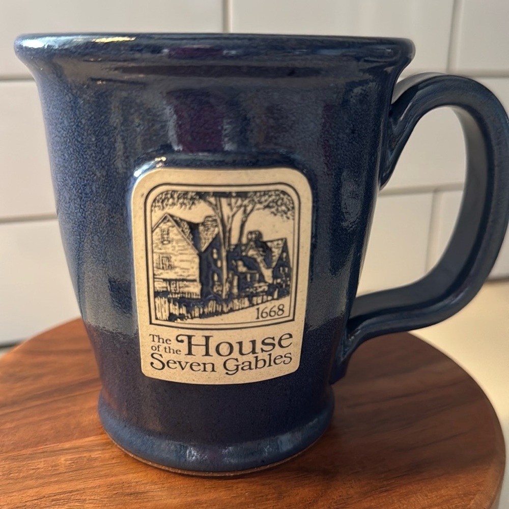 The House of the Seven Gables mug-Sunset Hill Stoneware made in USA